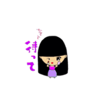 オカッパさん（個別スタンプ：22）