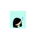 オカッパさん（個別スタンプ：23）