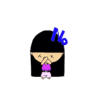 オカッパさん（個別スタンプ：34）