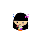 オカッパさん（個別スタンプ：35）