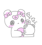 ファンシーくまこ（個別スタンプ：9）