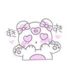 ファンシーくまこ（個別スタンプ：10）