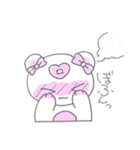 ファンシーくまこ（個別スタンプ：16）