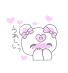 ファンシーくまこ（個別スタンプ：23）