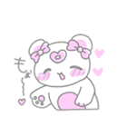 ファンシーくまこ（個別スタンプ：24）