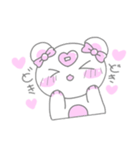 ファンシーくまこ（個別スタンプ：40）