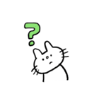 しろねこのしろこ（個別スタンプ：38）