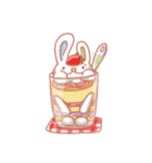 Dessert Rabbit(English)（個別スタンプ：11）