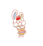 Dessert Rabbit(English)（個別スタンプ：12）