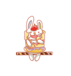 Dessert Rabbit(English)（個別スタンプ：14）