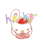 Dessert Rabbit(English)（個別スタンプ：18）