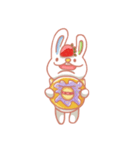 Dessert Rabbit(English)（個別スタンプ：20）