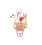 Dessert Rabbit(English)（個別スタンプ：22）