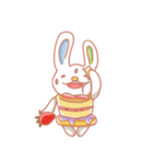 Dessert Rabbit(English)（個別スタンプ：24）