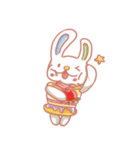 Dessert Rabbit(English)（個別スタンプ：25）