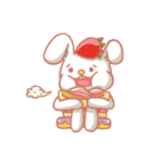 Dessert Rabbit(English)（個別スタンプ：26）