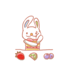 Dessert Rabbit(English)（個別スタンプ：30）