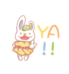 Dessert Rabbit(English)（個別スタンプ：36）