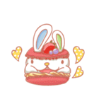 Dessert Rabbit(English)（個別スタンプ：39）