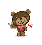 mat mee smile bear（個別スタンプ：1）