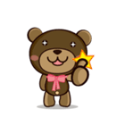 mat mee smile bear（個別スタンプ：9）