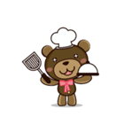 mat mee smile bear（個別スタンプ：20）