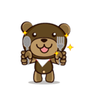 mat mee smile bear（個別スタンプ：26）