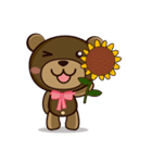 mat mee smile bear（個別スタンプ：27）