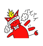 勢いがある牛（個別スタンプ：8）