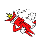 勢いがある牛（個別スタンプ：12）