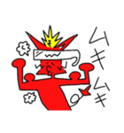 勢いがある牛（個別スタンプ：27）