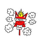 勢いがある牛（個別スタンプ：29）