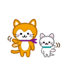 ねこのビワ 1（個別スタンプ：14）