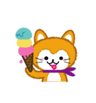 ねこのビワ 1（個別スタンプ：33）