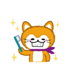 ねこのビワ 1（個別スタンプ：34）