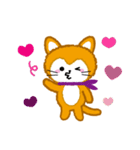 ねこのビワ 1（個別スタンプ：36）