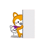 ねこのビワ 1（個別スタンプ：40）