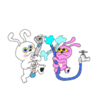 うさぎたちの冒険2（個別スタンプ：9）