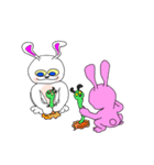うさぎたちの冒険2（個別スタンプ：10）