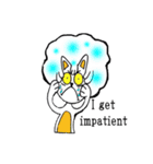 Cat of the afro hair（個別スタンプ：12）