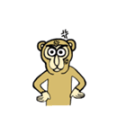 Chaneenoy - funny monkey（個別スタンプ：6）