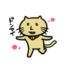 ネコヲさんの日常（個別スタンプ：1）