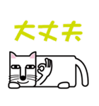 四角いねこ（個別スタンプ：15）