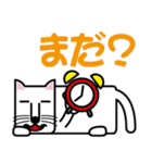 四角いねこ（個別スタンプ：35）