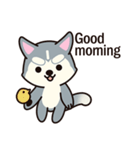 Huskies puppy(So into the cute dog)（個別スタンプ：2）