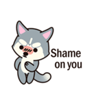 Huskies puppy(So into the cute dog)（個別スタンプ：6）