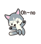 Huskies puppy(So into the cute dog)（個別スタンプ：9）