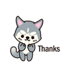 Huskies puppy(So into the cute dog)（個別スタンプ：13）