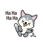 Huskies puppy(So into the cute dog)（個別スタンプ：21）