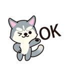 Huskies puppy(So into the cute dog)（個別スタンプ：25）